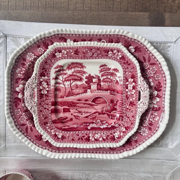 1920s Antique 85 Piece Copeland Spode's Tower China Service for 8 with Extras - Picture 5 of 10